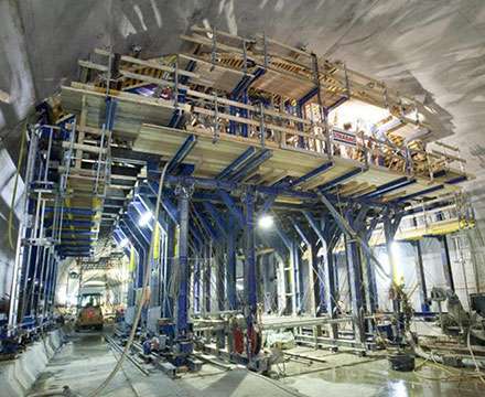 Infrastructure-Tunnel construction Infrastructure-Tunnel construction